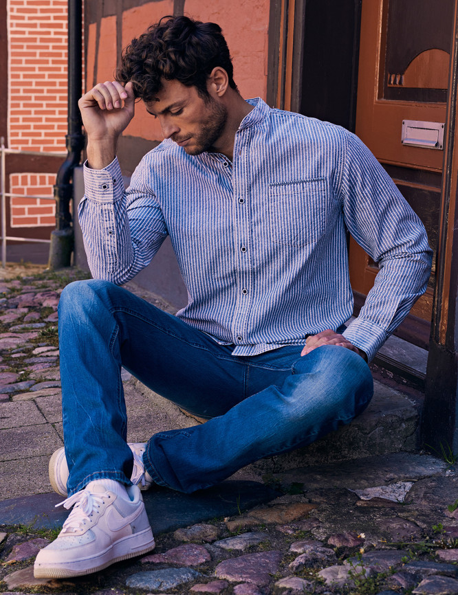 Laid Goods Back View