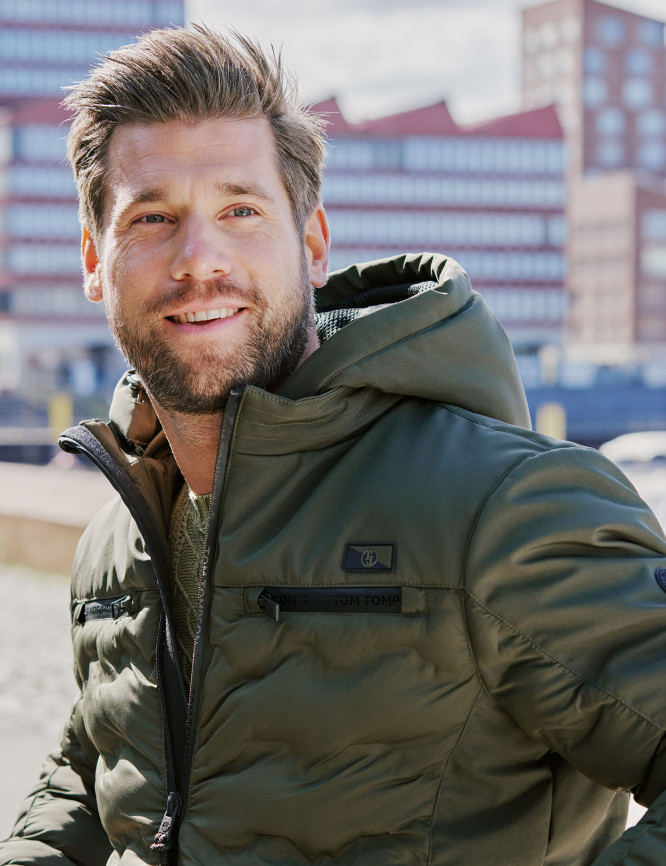 Laid Goods Back View