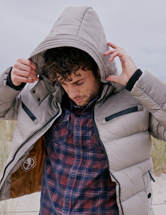 Laid Goods Back View