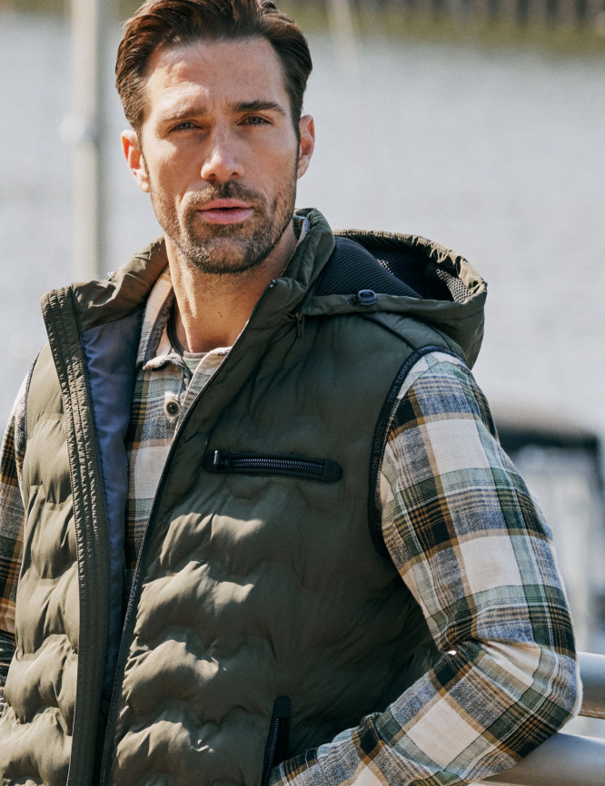 Laid Goods Back View