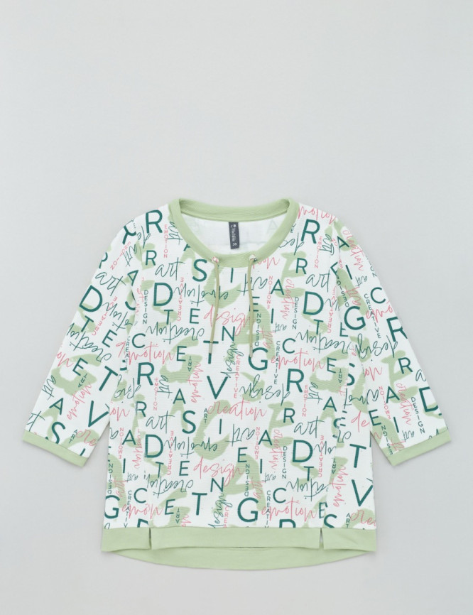 Chemise texturée à motif intégral