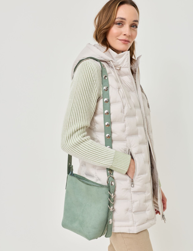 Sac de taille moyenne aspect cuir